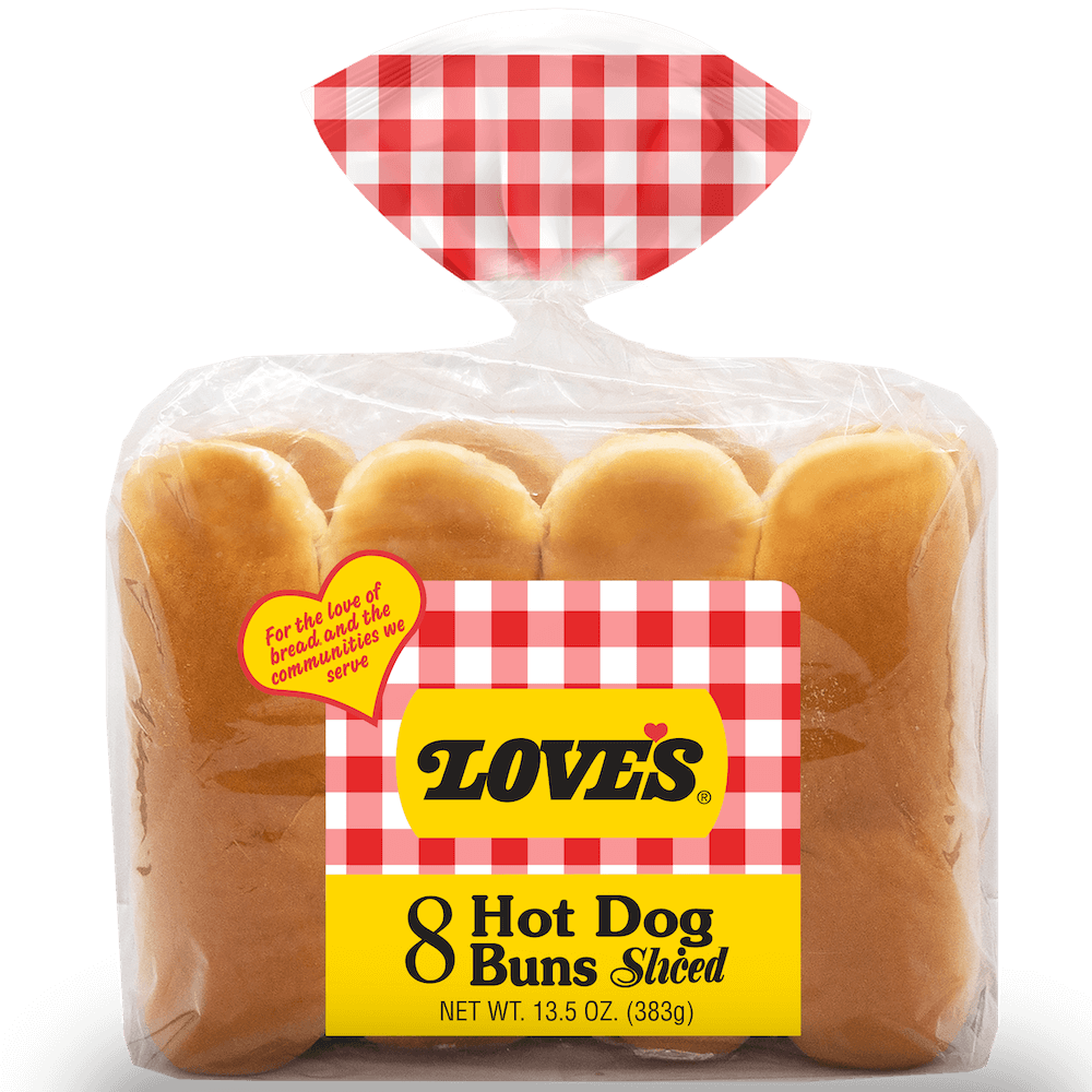 Sliced Hot Dog Buns 8 Pack