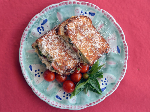Basil Tomato Grilled Cheese Recipe Love's Bakery