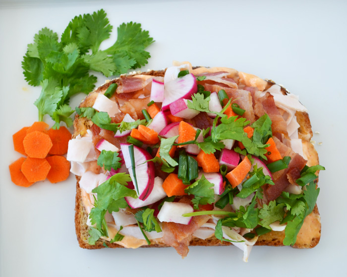 Vietnamese Open Faced Sandwich Recipe