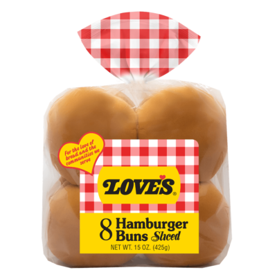 Sliced Hamburger Buns 8 Pack