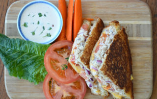 Tuna Fish Tomato Sandwich