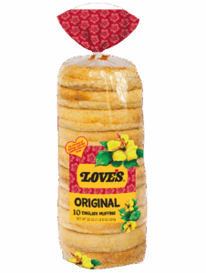 Loves 10 pack English muffins